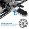 R1200GS R1250GS Footrest Footpeg For BMW R1200 R1250 GS LC ADV 2013 -  Foot Rests Foot Pegs F750GS F850GS Adventure S1000XR