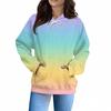 Women's Fashion Daily  Casual V-Neck Long Sleeve Printed Top