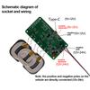 12V 5V 2A Qi Wireless Fast Charger Charging Transmitter Module Circuit Board 5W/10W/15W/18W/20W + Coil FOR CAR iPhone