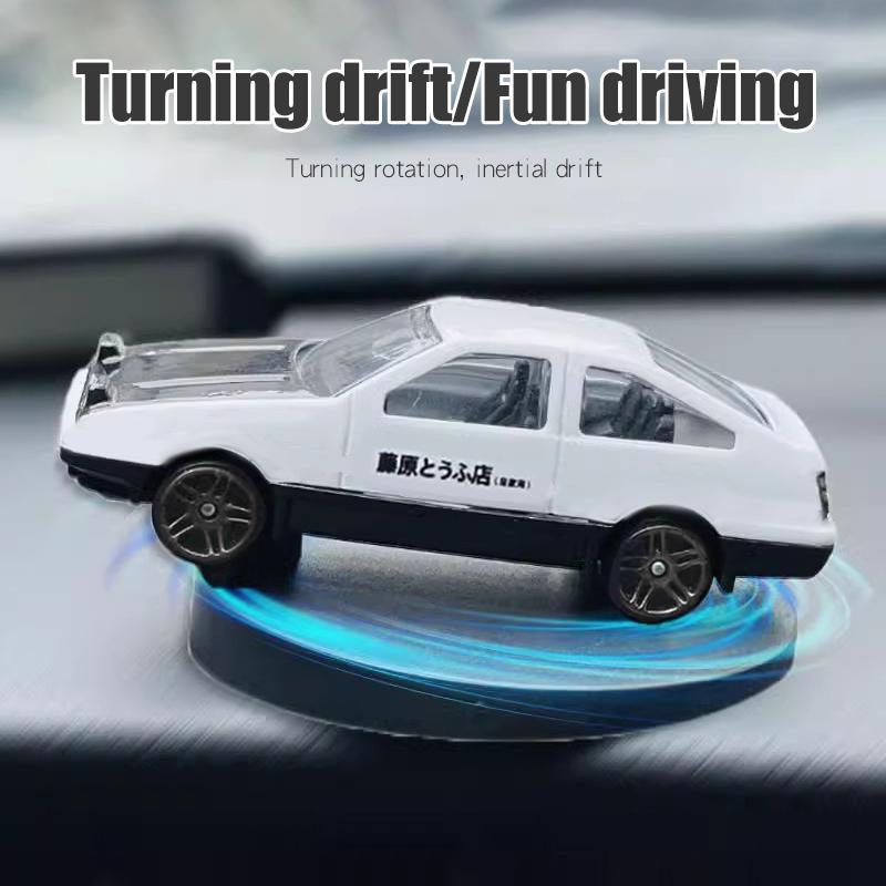 Drift Race Car Ornaments Dashboard Model Sway Swing Turn Cool Fun Sports Racing Interior Accessories Decor Items Decorations Men
