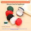 For DENON AH-C500W Earphone Case Anti Fall And Dust-proof Silicone Bluetooth Earphone Washable Solid Color Protective Case
