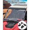 SAUTVS Lock & Ride Windshield Clamp Kit for Polaris RZR PRO XP/PRO R/S 2020-2025, Heavy-Duty Reinforced Polyamide Materials(2PCS)