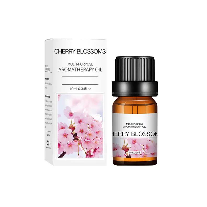 10ml Fragrance Oils Gift Box Fruit Aroma Oil For Humidifier Diffuser Candle Soap Making Air Freshener Oil