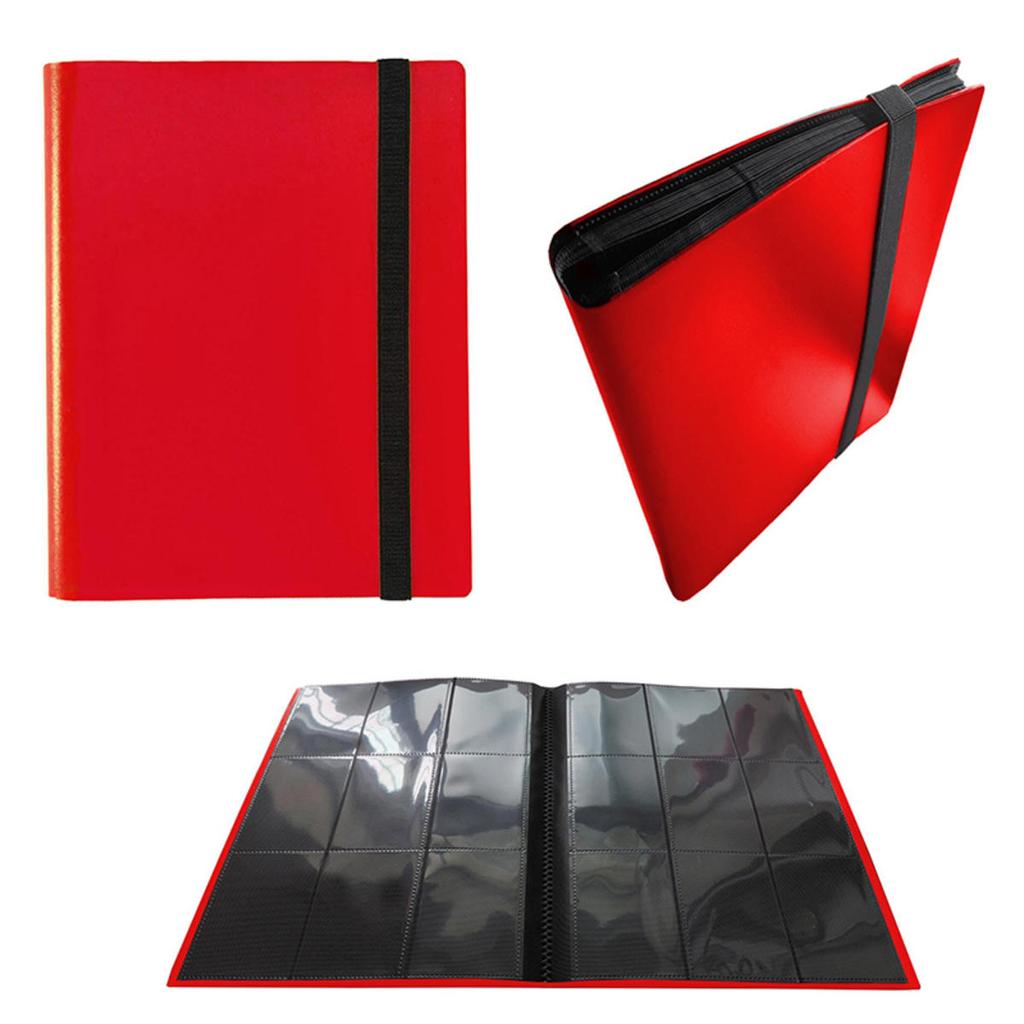 Collectible Card Binder Album 360 Card Holder Trading Card Binder Album Large-capacity Card Binder Notebook for Birthd