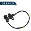Crankshaft Position Sensor for Mitsubishi Galant 2.4 99-01 Sturdy No.MD329924 Engine Crank CKP Sensor Black 1 Pc