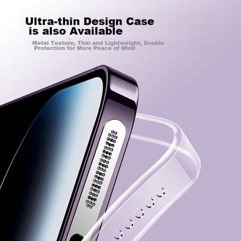 Yisika Metal Dust-Proof Stickers for Apple IPhone 16/15/14/13/12 Series, Speaker And Earpiece Dust Covers for IPhone 16 Pro Max/16e, 2 Pieces JM715