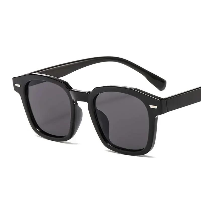 

Классические квадратные солнцезащитные очки Модные женские мужские Ретро Стильные очки Повседневные Минималистичные Женские Мужские Other