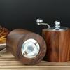 Solid Wood Hand-Cranked Pepper and Sea Salt Grinder for Kitchen and Barbecue