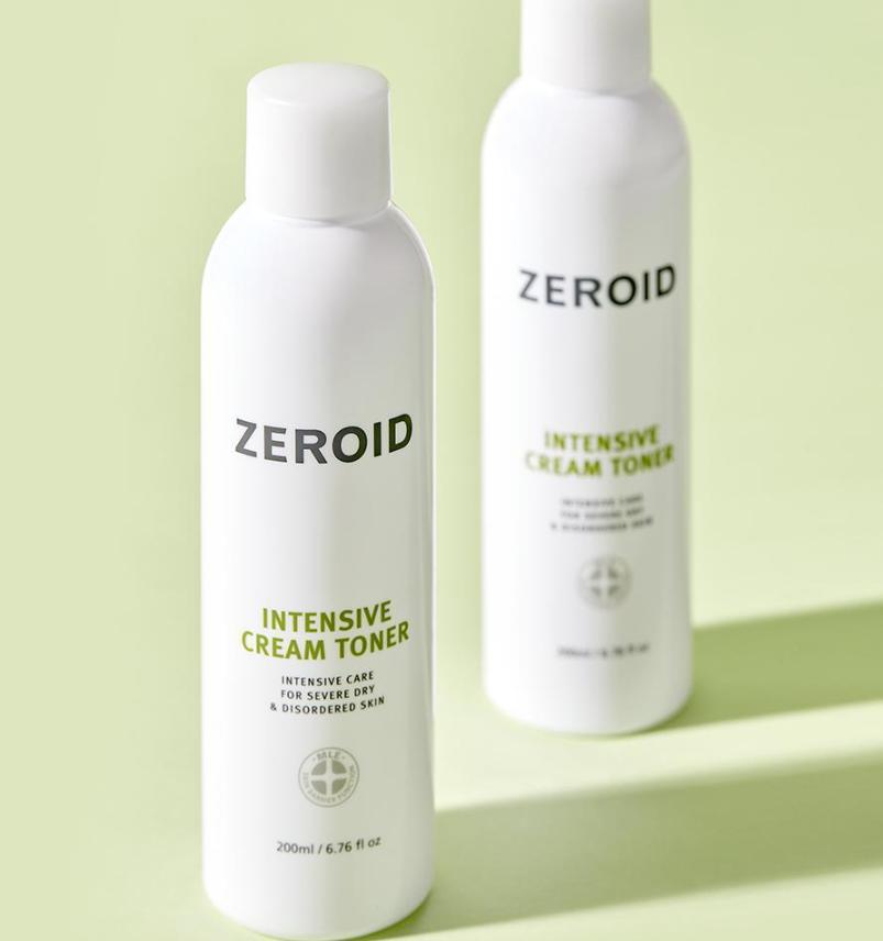 Zeroid Intensive Cream Toner 200ml – Rich Hydrating Toner for Sensitive & Dry Skin