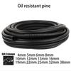 Nitrile rubber hose clamp steel wire rubber heat-resistant oil pipe diesel hose fuel nitrile low-pressure hose 1M heat-resistant