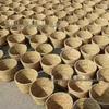 Nordic Handmade Rattan Flower Pot Cover - Woven Straw Basket for Plants and Decorative Storage in Living Room or Balcony
