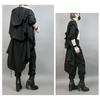 2025 Hip Hop Punk Trench Coat Hooded Cloak Men Women Harajuku Casual Long Jacket Gothic Vintage Gabardina