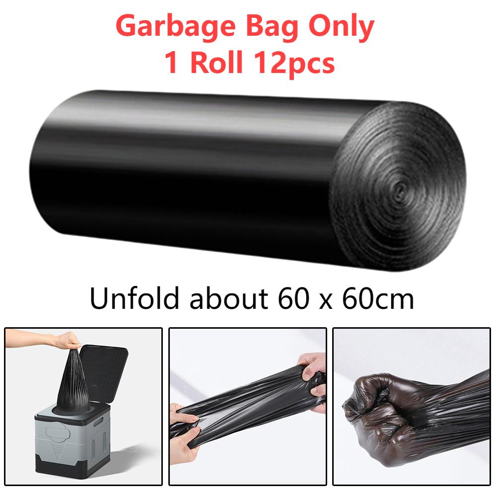 

Складной туалет для кемпинга Туалет для автомобиля Ведро для туалета Наружное путешествие Самостоятельное вождение Аварийный туалет Портативные туалеты / Мешок для мусора (По желанию)