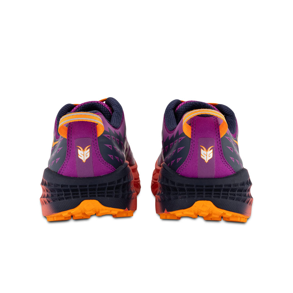 HOKA Speedgoat 2 Low Wild Flower Electric Tangerine Unisex Sneakers Purple 1162710-WRC