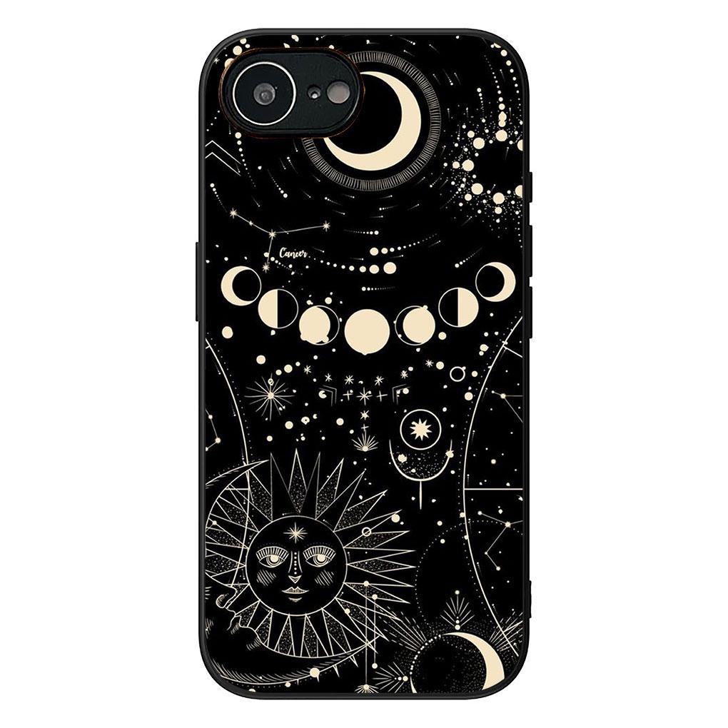 Cover for Xiaomi Redmi 15 9A 9C NFC 7A 9T Note 9 8 7 8T 15c A5 4G 5G Phone Case Witches Moon Totem Divine Witch Sun Face