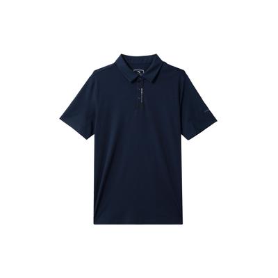 Outdoor Sports Polo Shirt Men Tops Deep-Sea-Blue 152427154-3
