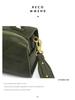 Olive Green Retro Women's Handbag with Cute Pendant - Versatile Commuter Tote