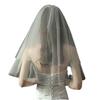 Bridal Veil Bride Jeweled Tulle Pearls Simple Short Bachelorette Party Hen Party Bride Veil Hen Party Head Scarf