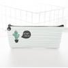 Canvas Animal Beer Whale Cactus Pencil Bag Stationery Pencil Case for Pens Stationery  Girls Storage  Bag