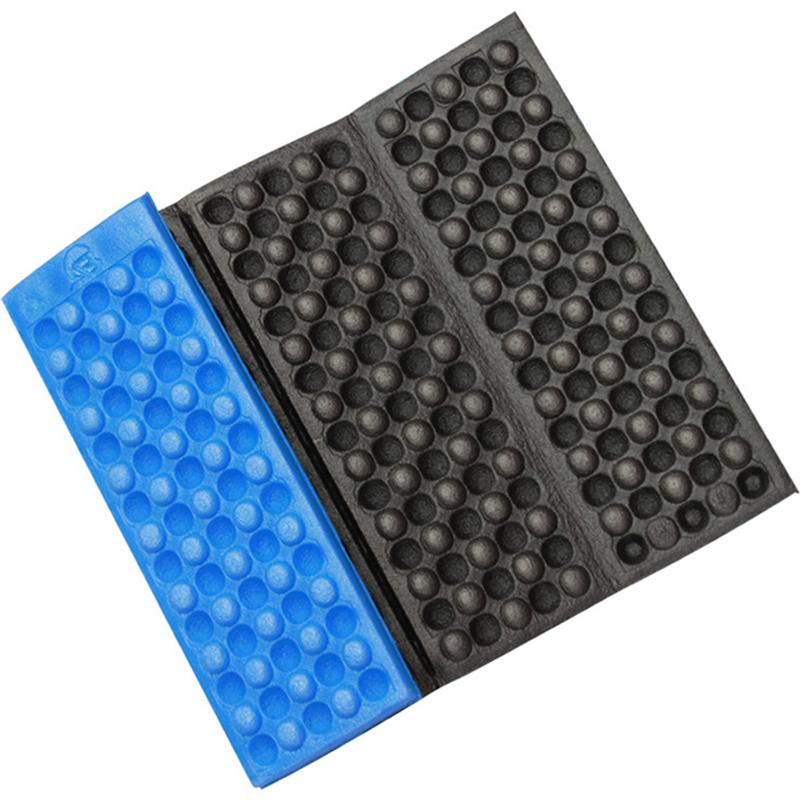 4-Zone Camping Folding Mat Foam Pad Moisture-proof Elasticity Cushion Travel Hiking Picnic Anti-dirty Seat Outdoor Use Tool