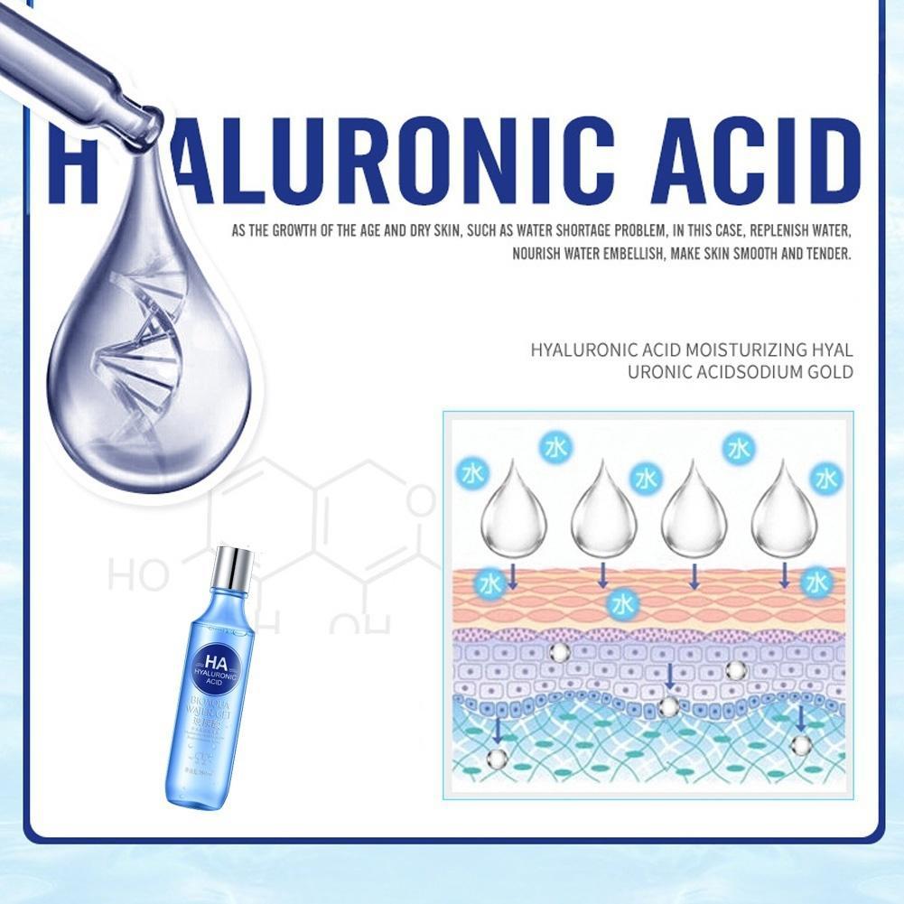Hyaluronic Acid Miracle Moisturizing Face Essence Whitening Replenishing Facial Liquid for Skin Care