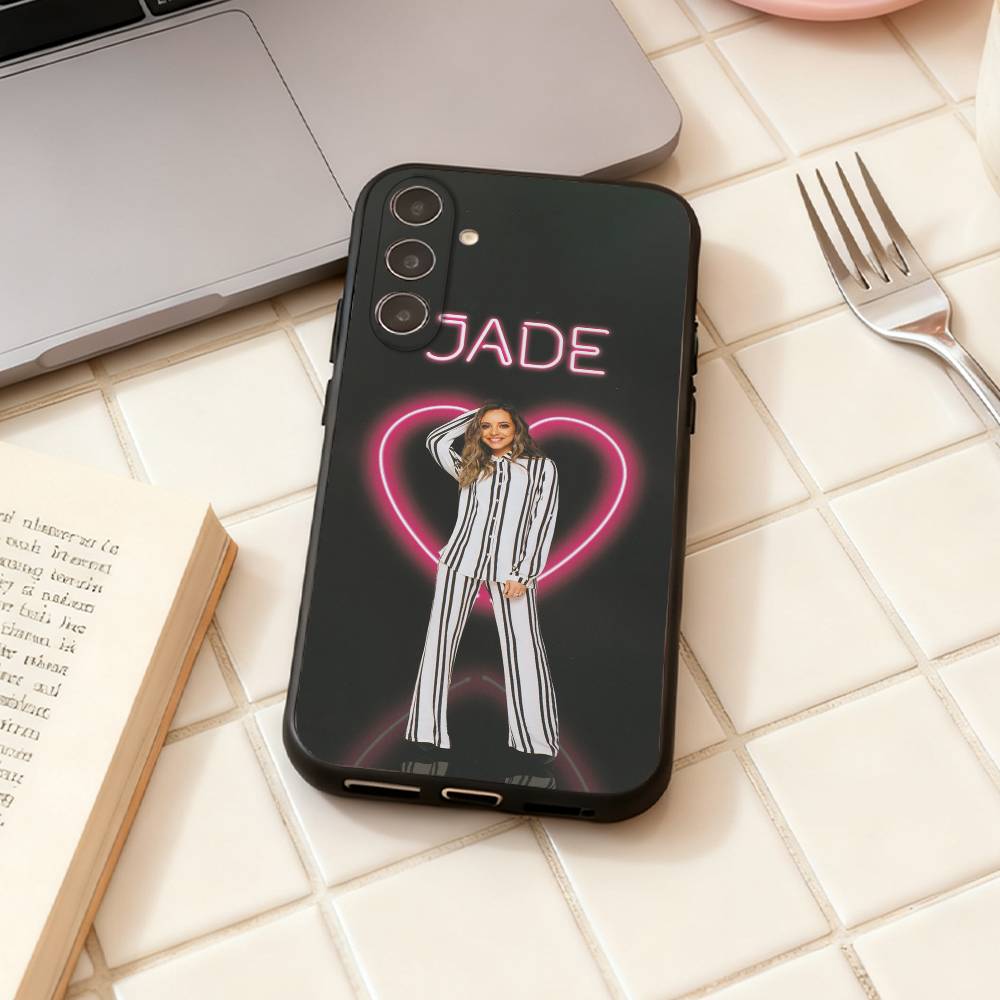 

Singer J-Jade Thirlwall phone Case For Samsung Galaxy A73,A72,A71,A70,A53,A52,A51,Others Soft Black Shell Samsung a22 4g