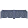 Raised Garden Bed 80x80x23 cm Polypropylene