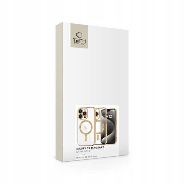 Tech-Protect Magflex Magsafe Iphone 16 Pro Max Shiny Gold
