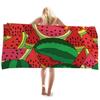 Watermelon Beach Towel Quick Dry Water Absorbing Pattern Sand Free Portable Washcloth Yoga Mat For Beach Travel Camping Women