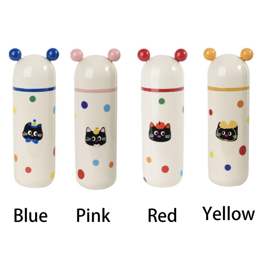 Dopamine Travel Toothbrush Case Cat Pattern Wash Cup Rinsing Cup Toothbrush Storage Box  Bathroom