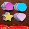 Colorful Heart, Star & Blossom-Shaped Cardstock for Kindergarten Crafting