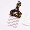 1pc African Metal Hair Comb, Suitable for Lifting and Styling Curly Hair, Hair Styling Comb, Special for Real Hair Wigs