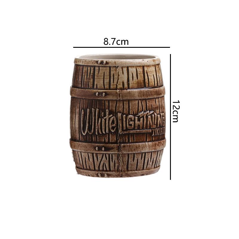 Bar Hawaiian Cocktail Beer Cups Home Decor Decorative Vase Funny Ceramic TiKi Cup Personalized Drinkware Water Mug Featured Gift