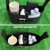Golf Push Cart Accessory Bag with Multiple Compartments Waterproof Storage Organizer For Golf Clubs And Gear