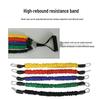 Wielofunkcyjna taśma oporowa TPE: Sprzęt fitness do treningu i ciągnięcia na linie elastycznej.