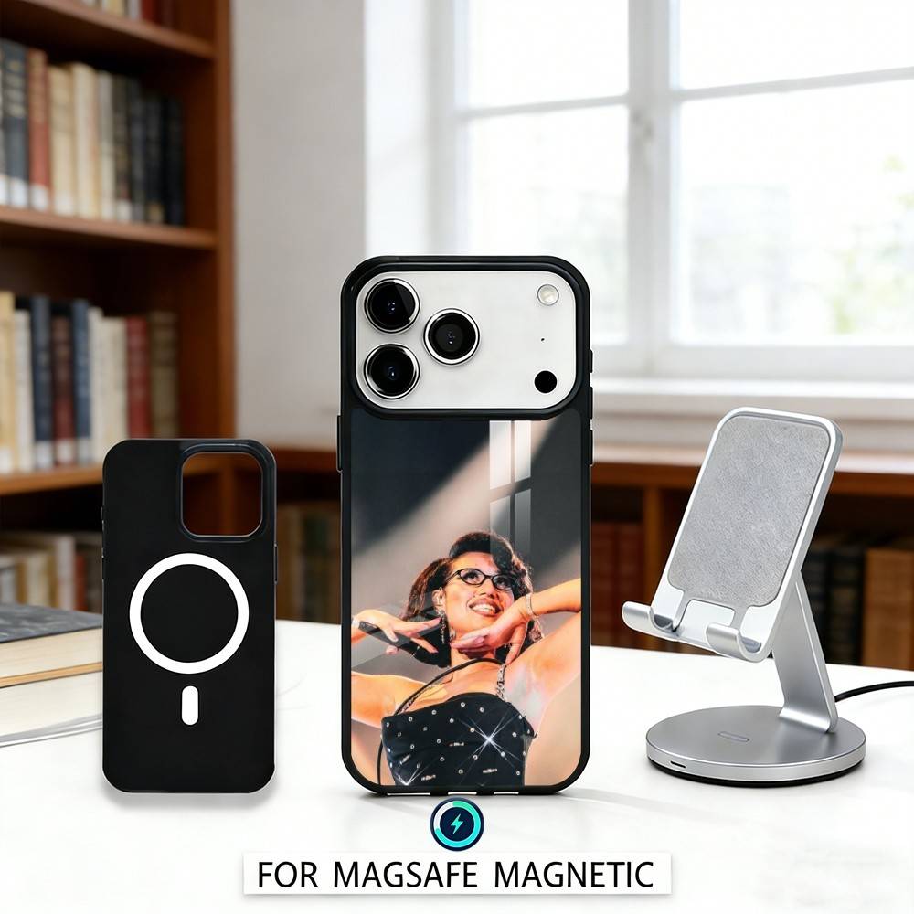 Singer R-Raye Phone Case For iPhone 17,16,15,14,13,12,Pro,Max For Magsafe Magnetic Wireless Charging