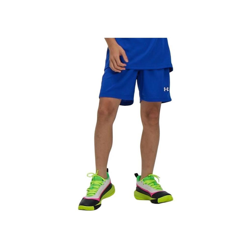 Under Armour Kids Logo Print Training Soccer Shorts Kids shorts Dark-Blue 21600208-400