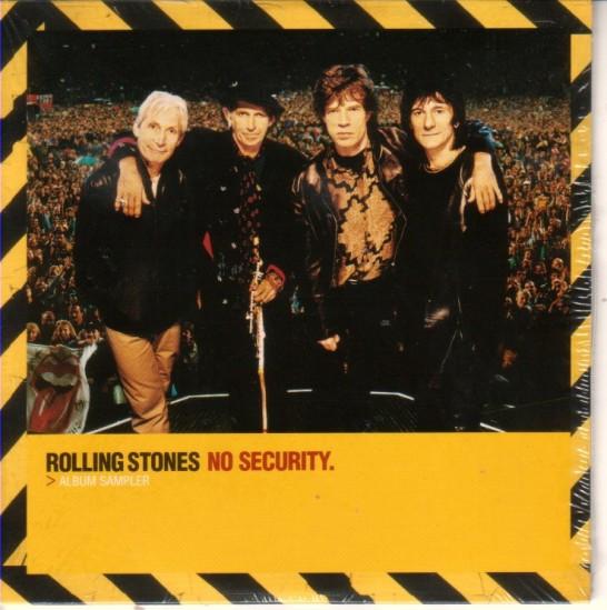 

CD ROLLING STONES - No Security CDVDJ2880 Virgin 1998 Japan Rock Used
