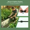 5pcs 1/2'' PE Pipe 16mm Locked Connector To 4/7mm 3/4/6-Way Connector Garden Watering Drip Irrigation Fittings