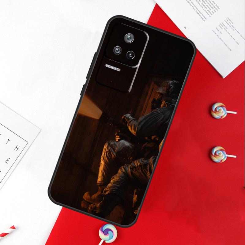 Firefighter Fire Fireman Cover For Xiaomi 14 Ultra 15 13 11T 12T 13T 14T Pro POCO X7 Pro X3 X5 X6 M6 F5 F6 Pro Case