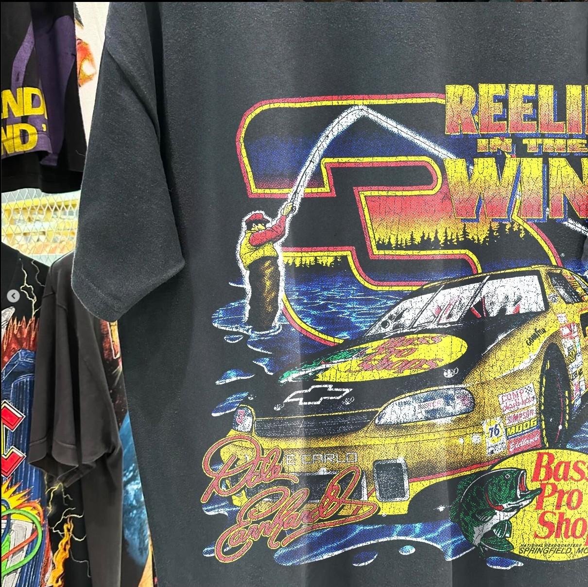 Bass Pro Shops Reelin In The Win Promo T-Shirt Black XXL 4XL