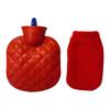Removable Cover Hot Water Bottle Anti-scalding Hand Warmer Cute Hot Water Bag  Hand Warming