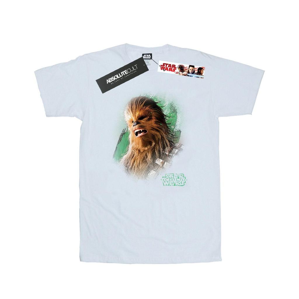 STAR WARS Mens The Last Jedi Chewbacca Brushed T-Shirt