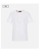 100% Cotton Hot Diamond Logo: Spring/Summer Fashion Personalized Versatile Women's Short sleeved T-shirt