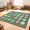 Snakes and Ladders Game Pattern Carpet Non-slip Home Living Room Sofa Area Rug Children's Early Education Institutions Floor Mat