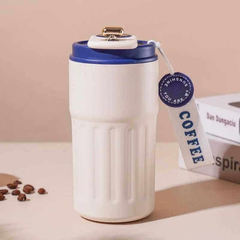 Isolerad mugg i rostfritt stål Visar temperatur Kaffekopp Intelligent Bilmonterad Vattenkopp Gåva Dricksverktyg