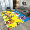Cute cartoon Super Zings printed carpet Non -slip carpet Yoga mat door mat photography props kitchen mat area rug birthday gift