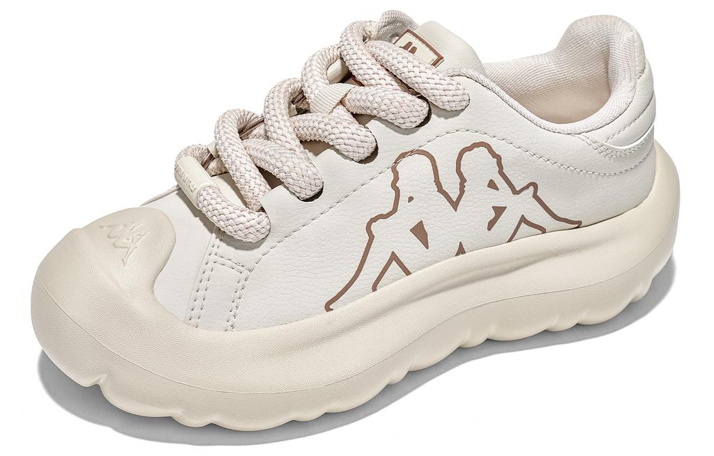 Women's Sneakers Kappa Slip Resistant Abrasion Resistant Low Top Skateboard Shoes Women's Beige