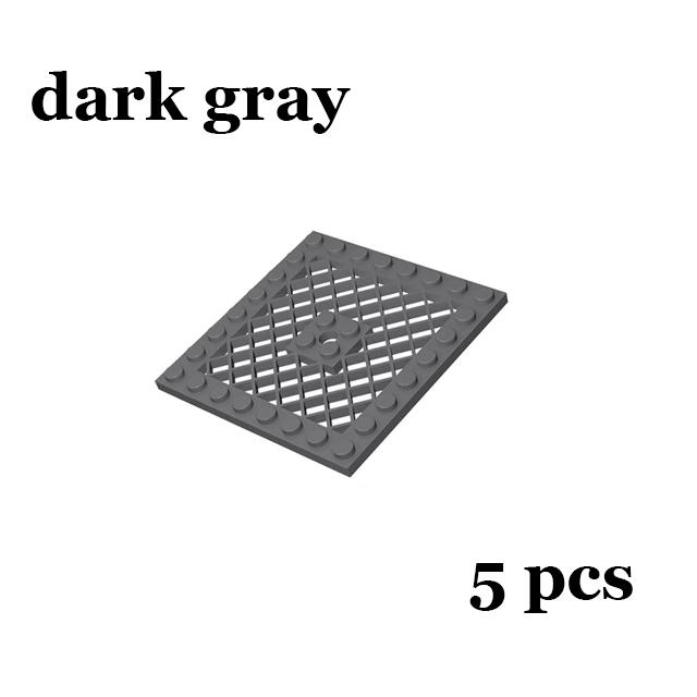 MOC Bricks Particles 4151 Plate Modified 8x8 with Grille Grid Special Board Compatible Building Blocks Bulk Accessories