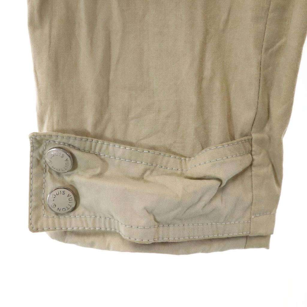 LOUIS VUITTON made in Italy Hooded Jacket 38 beige Women Used